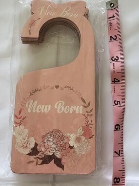 Wooden baby closet size dividers designed